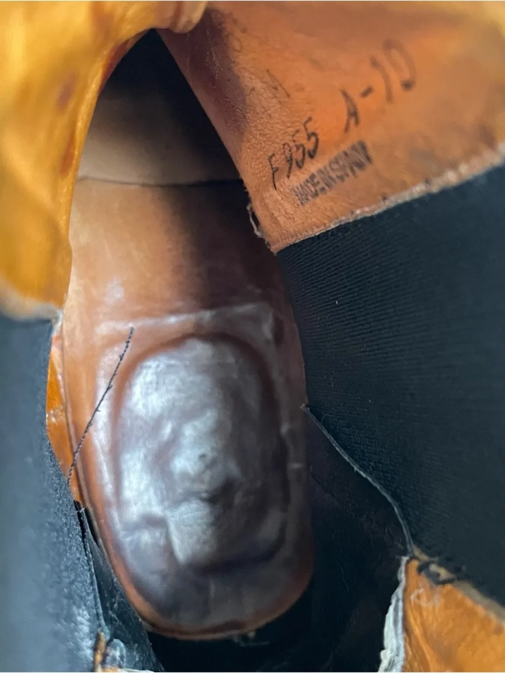 FRYE Women's Black Leather Moto Ankle Booties - Picture 8 of 8